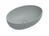 Catalano SFERA umywalka nablatowa 60x42 h=16 cm niebieskoszary mat 0522600028